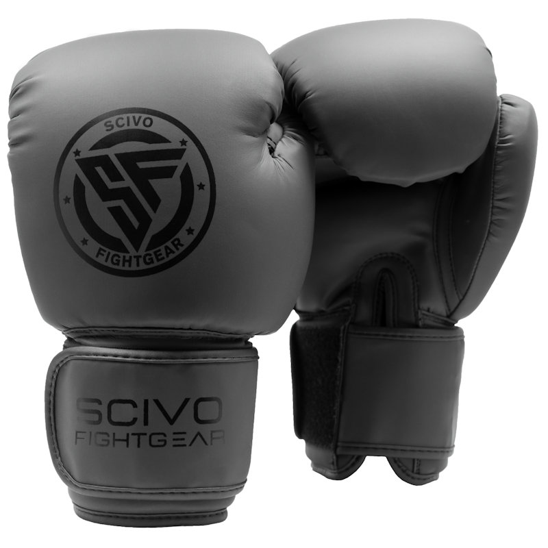 Stealth Kickboxing Gloves PU Black / Black
